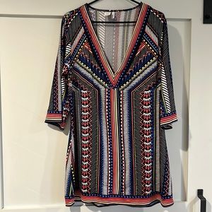 Bar III Retro Style Coverup or Dress in Size L